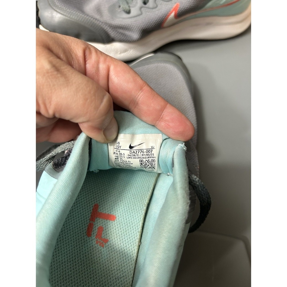 Nike Star Runner 3 GS Smoke Gray Teal DA2776-007 Size 4.5Y Athleisure Sports - Picture 6 of 11